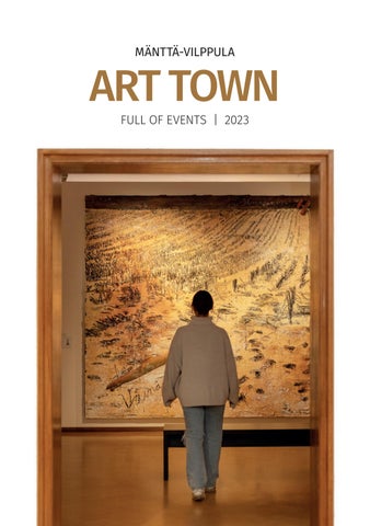 The picture is a button which takes you to Mänttä-Vilppula Art Town brochure.