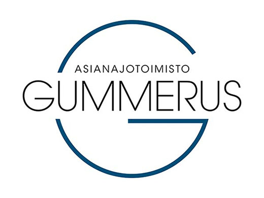 Asianajotoimisto Gummerus Oy:n logo.